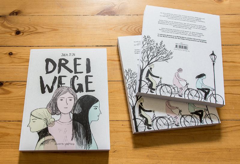 Un café français avec un livre allemand contemporain et un croissant, créant une ambiance de lecture idéale