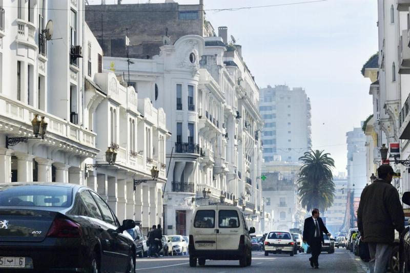 Architecture Moderne Casablanca Art Déco Façade Historique