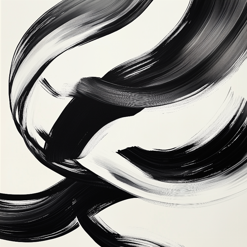 Art cinétique montrant un motif géométrique créant une illusion d'optique de profondeur et de mouvement, avec des contrastes noir et blanc saisissants.