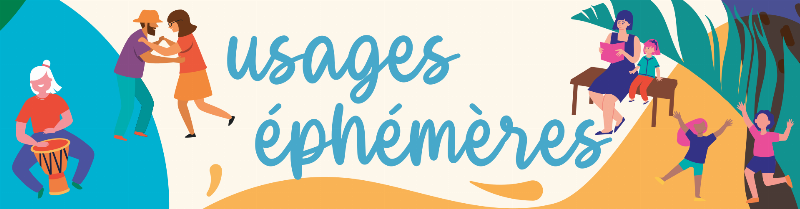 Installation sculpturale éphémère intégrée dans l'art urbain à Paris