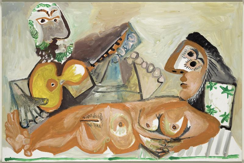 Exposition d'art visuel contemporain à Paris, inspiration de Picasso