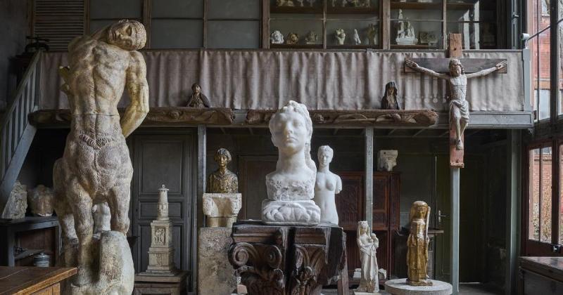 L'atelier d'Antoine Bourdelle au musée de Paris, patrimoine du sculpteur