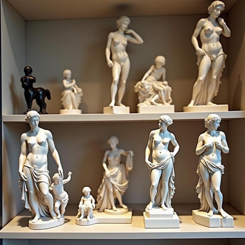 Sélection de répliques de sculptures au Louvre, parfaites pour un cadeau d'art