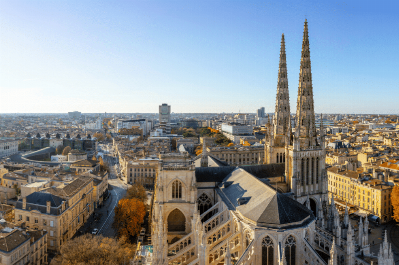 Cathédrale Saint-André de Bordeaux, grandeur du style gothique français