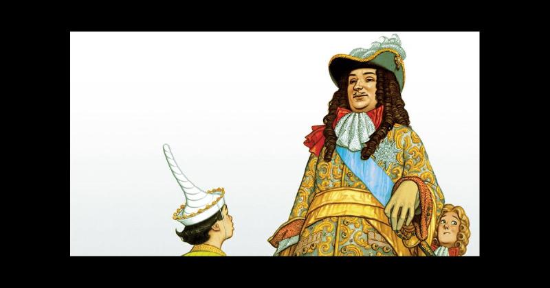 Le magnifique château de Versailles au lever du soleil