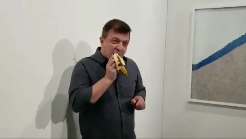 Critique d'art contemporain français de David Datuna