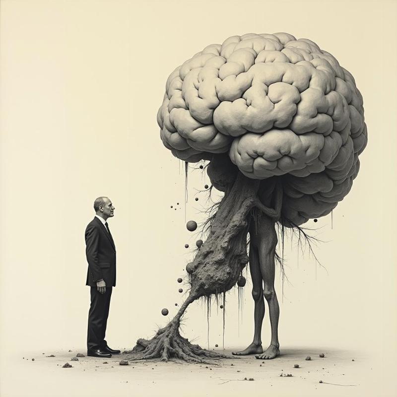 L'essence de l'art conceptuel français et la dématérialisation de l'œuvre artistique, centrée sur l'idée et le concept