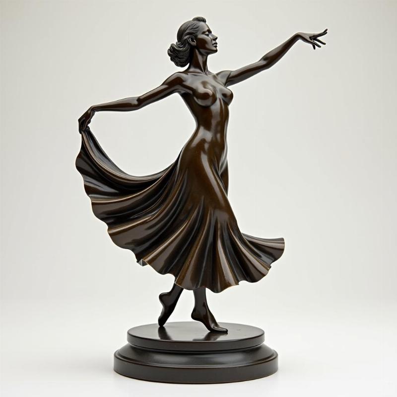 Bronze Chiparus Danseuse Signature Authentique