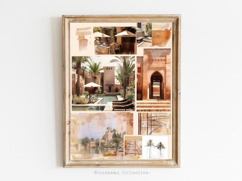 Design intérieur riad moderne français élégance