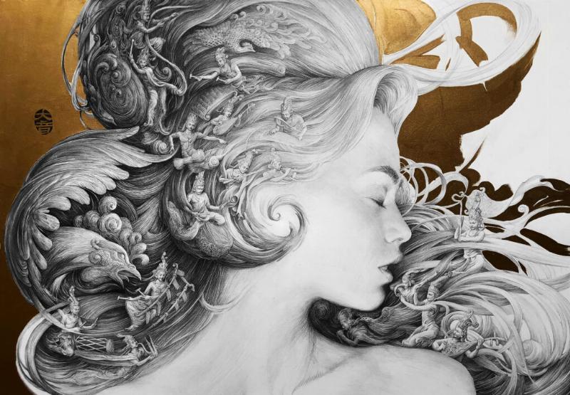 Le dessin contemporain comme art visuel vibrant de la sensibilité française.