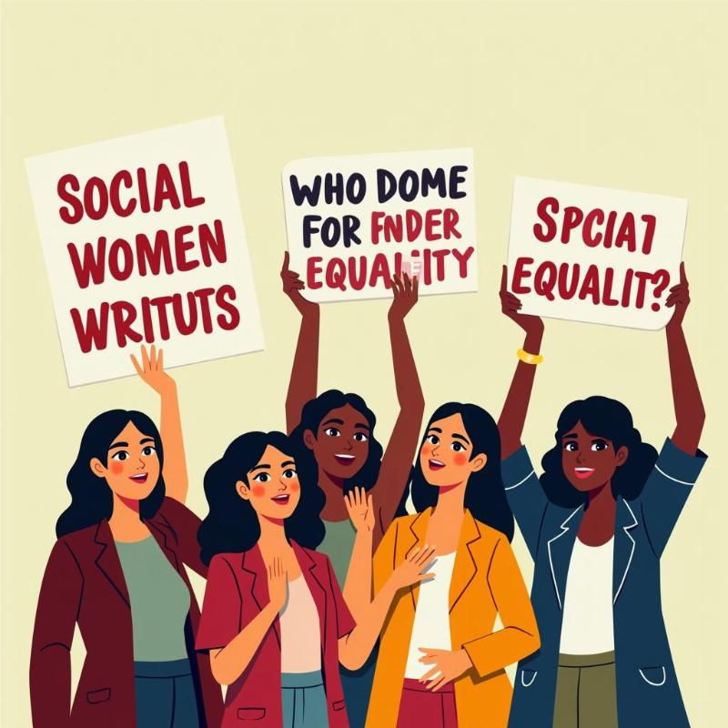 Ecrivaines algériennes contemporaines, engagement social et politique fort, voix aux minorités et construction d'une société juste