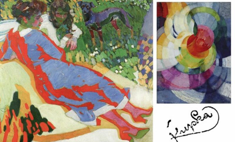 František Kupka, Amorpha, Fugue à deux couleurs, une œuvre pionnière de l'abstraction chromatique et cinétique