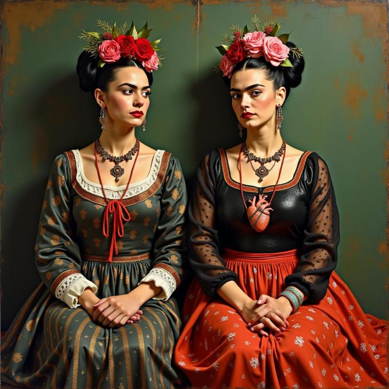 Frida Kahlo les deux Fridas analyse