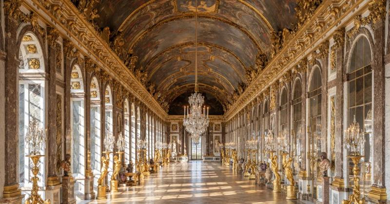 Galerie des Glaces Château de Versailles, fastes royaux français