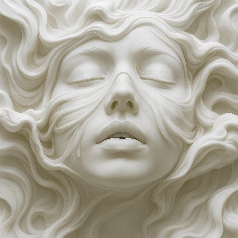 Une œuvre captivante montrant un gorille dans l'art contemporain, combinant des éléments de peinture et de sculpture.