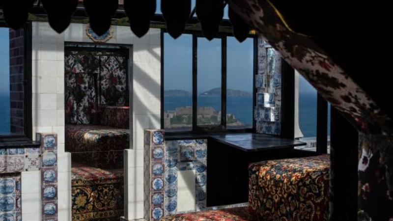 Bureau de Victor Hugo à Hauteville House, lieu d'écriture de Les Travailleurs de la Mer