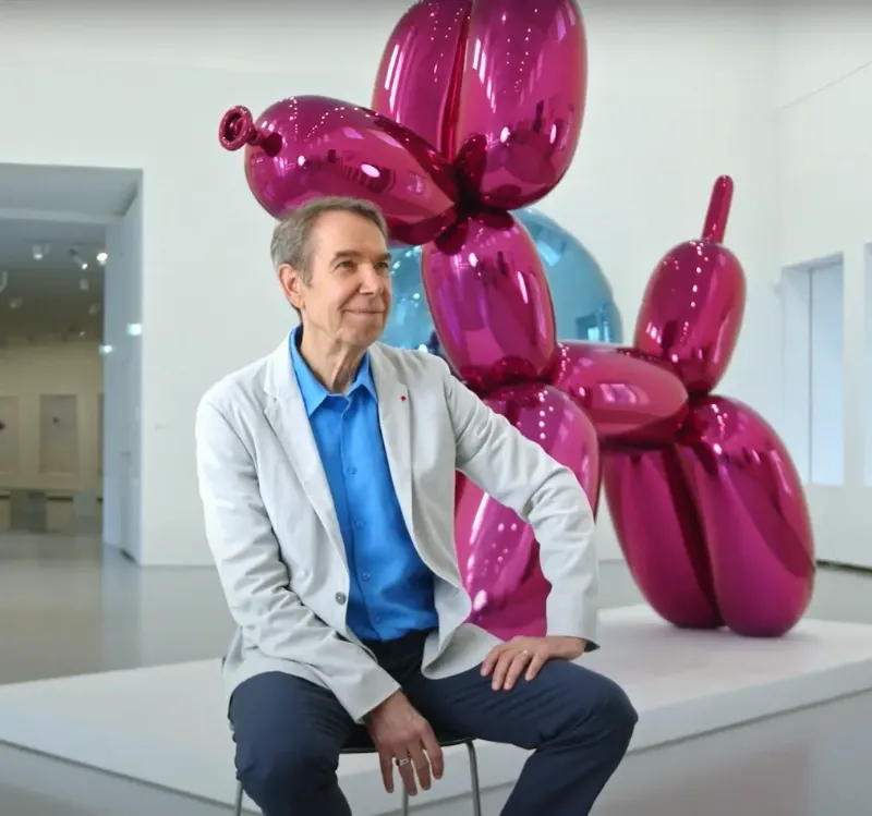 L'influence de l'art français sur la sculpture ballon chien et les réflexions autour de l'œuvre de Koons.