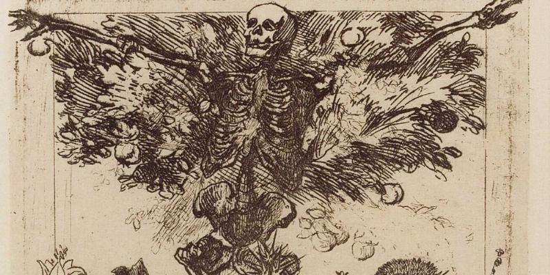 Représentation artistique contemporaine inspirée par Les Fleurs du Mal, explorant le mal et la beauté.