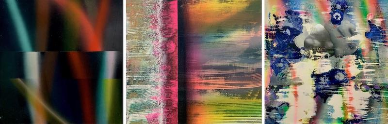 Josef Albers enseignant la théorie de la couleur et la perception visuelle à des étudiants, avec des exemples d'interaction chromatique