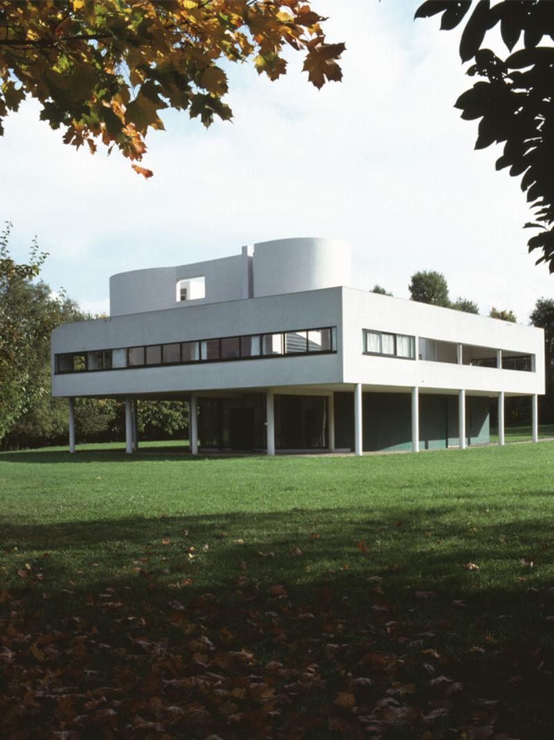 Villa Savoye, chef-d'œuvre de l'architecture moderne de Le Corbusier en France