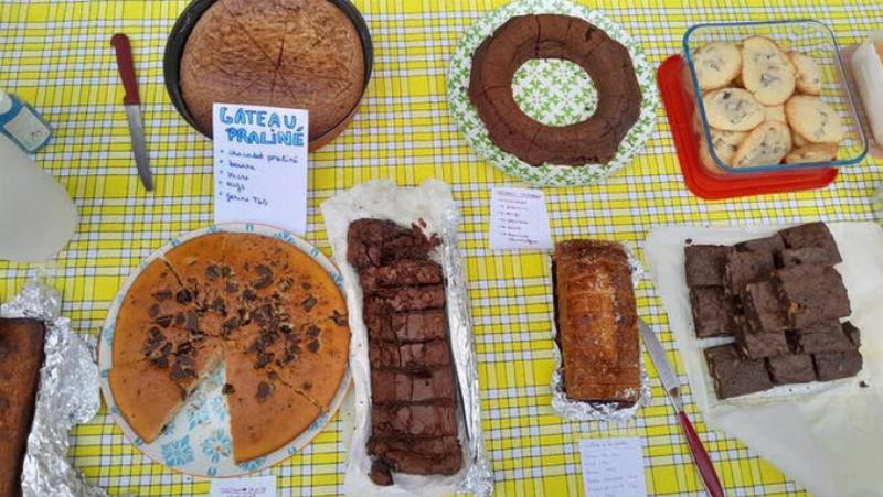 Une capture d'écran de la cérémonie virtuelle du Goncourt 2020 avec les membres de l'Académie