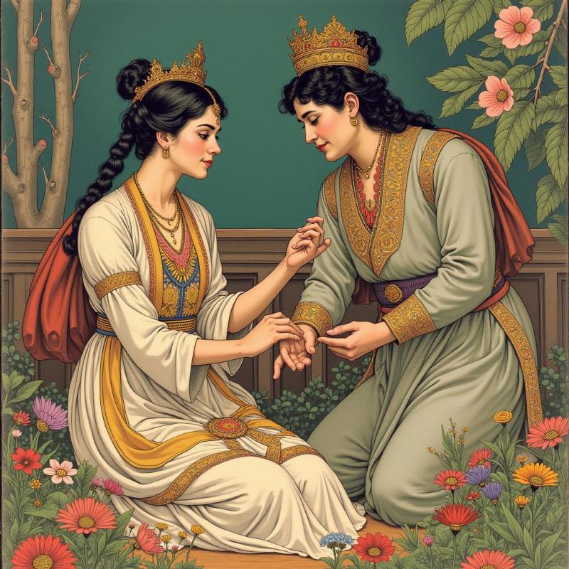 Les Orientales Victor Hugo illustration Boulanger, exotisme et poésie visuelle sublimant l'œuvre littéraire.