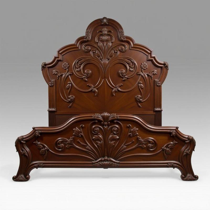 Louis Majorelle lit Nénuphars chef d'oeuvre art nouveau