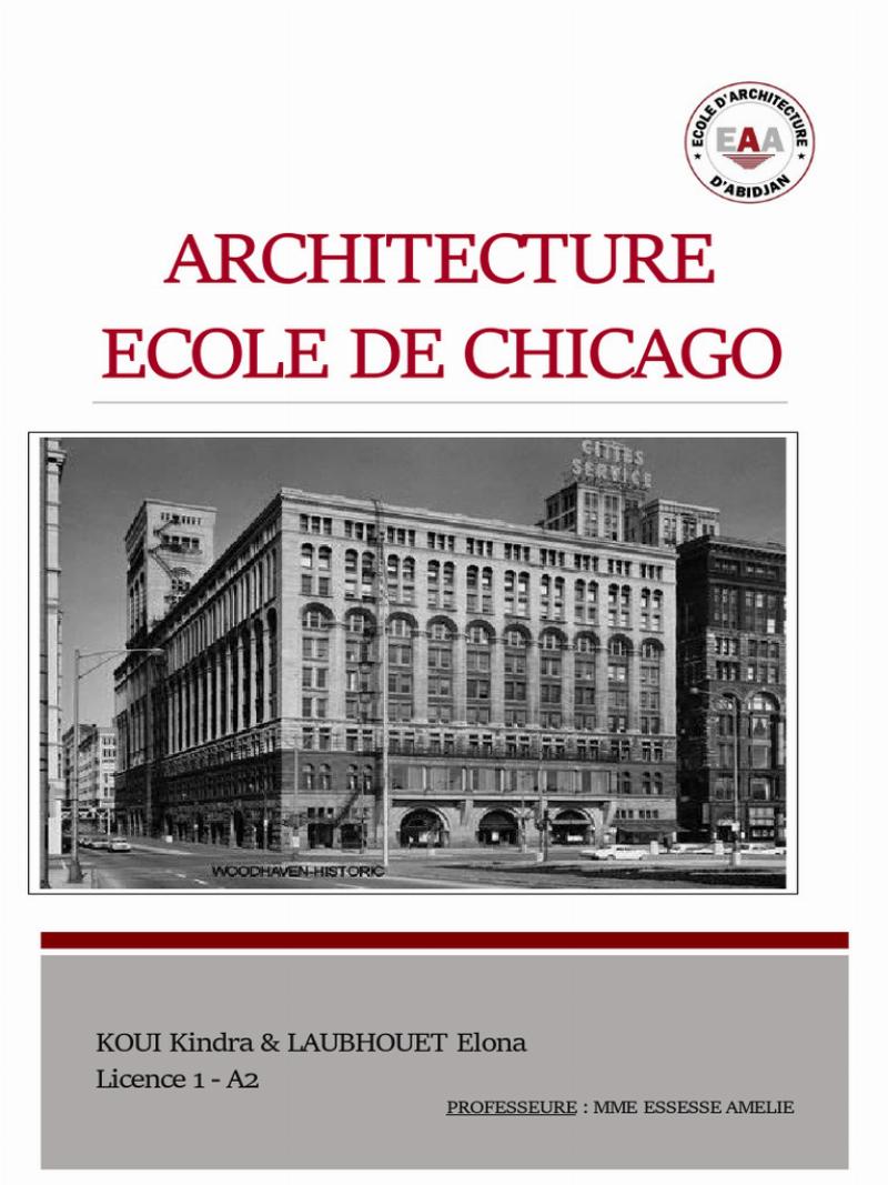Louis Sullivan architecture skyline urbain moderne inspiration