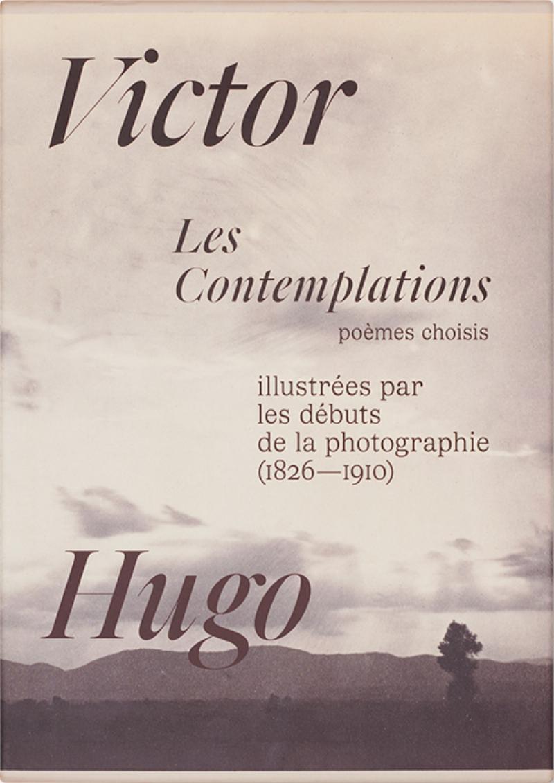 Page de manuscrit ou couverture de la première édition de Les Contemplations de Victor Hugo