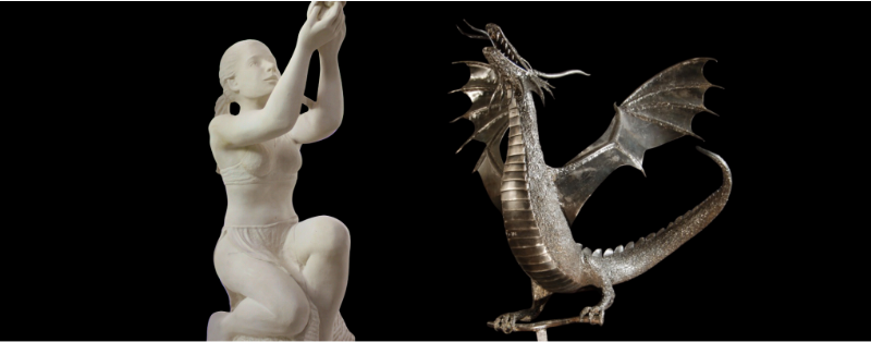 Une palette de peintre avec des pinceaux et des tubes de peinture à l'huile de marques françaises, symbolisant la création artistique