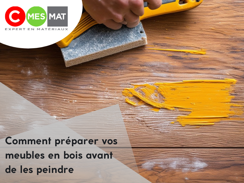 Matériaux essentiels pour la peinture sur meuble mélaminé et la préparation de surface