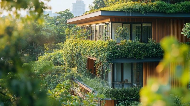 Bosco Verticale à Milan, un exemple de l'architecture moderne durable et emblématique