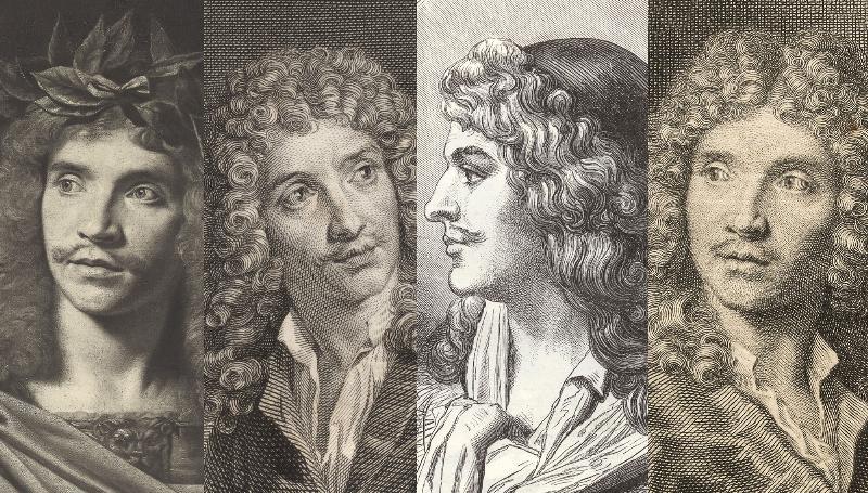 Portrait de Molière à la Comédie Française