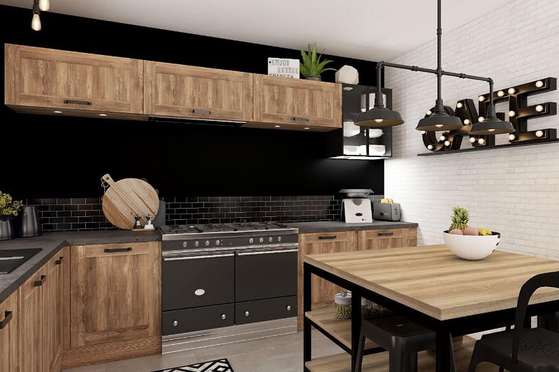 Mur de peinture ardoise dans un bistrot parisien classique, menu écrit à la craie, ambiance conviviale