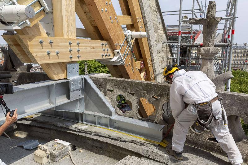 Arcs-boutants de Notre-Dame, un témoignage historique de la restauration française