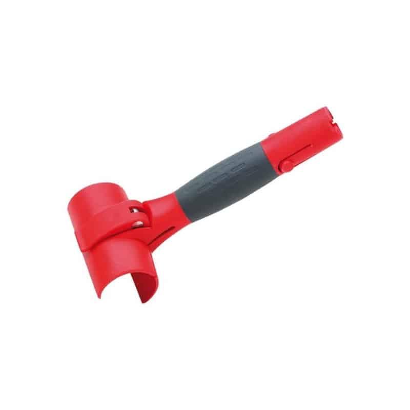 Perche télescopique peinture 3m avec poignée ergonomique et système de blocage sécurisé, outils professionnels