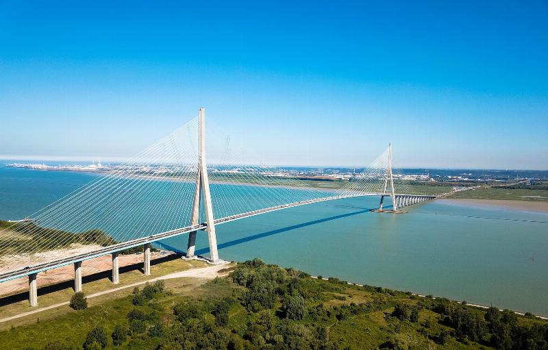 Pont de Normandie, un symbole majestueux de l'architecture des ponts modernes