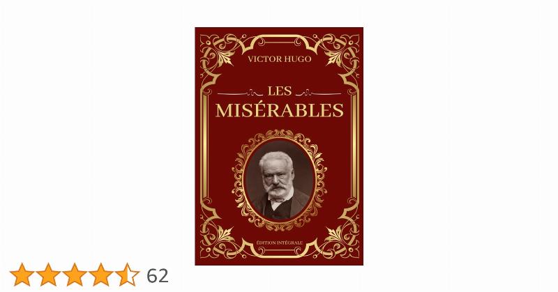 Première édition historique de Victor Hugo Les Misérables livre texte intégral original