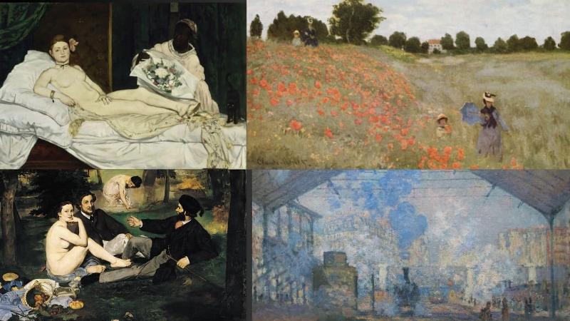 Pierre-Auguste Renoir, scène du Bal du moulin de la Galette, ambiance festive, couleurs vives