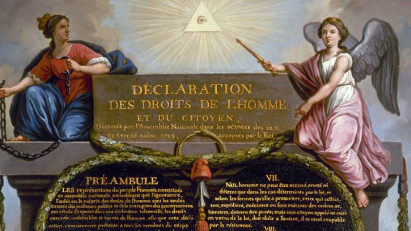 La Déclaration des Droits de l'Homme, héritage du Siècle des Lumières