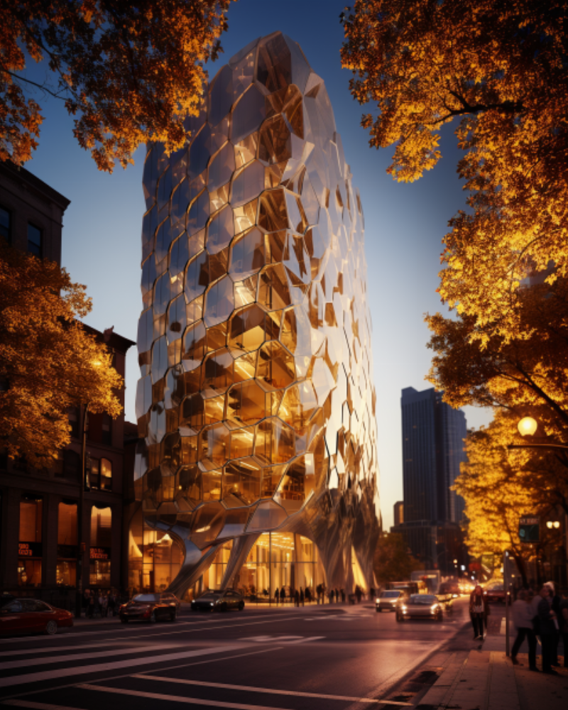 Sculpture bois moderne abstraite avec formes organiques fluides et textures naturelles dans une galerie d'art contemporain