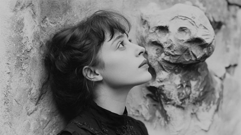 La sculpture Camille Claudel représentant La Vague, avec une sensibilité et une profondeur émotionnelle rares