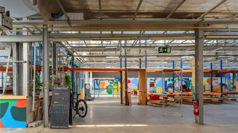 Un atelier de sculpture en papier, avec des outils et des créations en cours, invitant à la créativité et à l'inspiration.