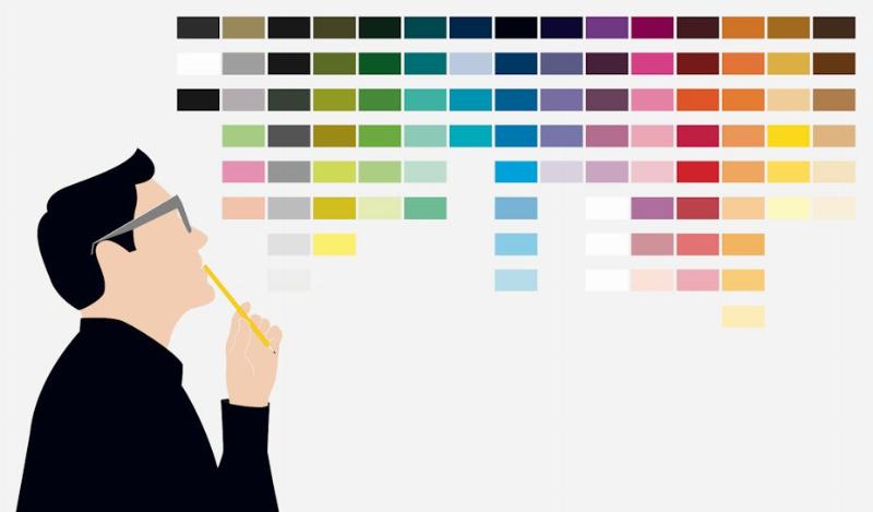 Statue rouge symbolisant la passion et l'énergie créative dans l'art contemporain français