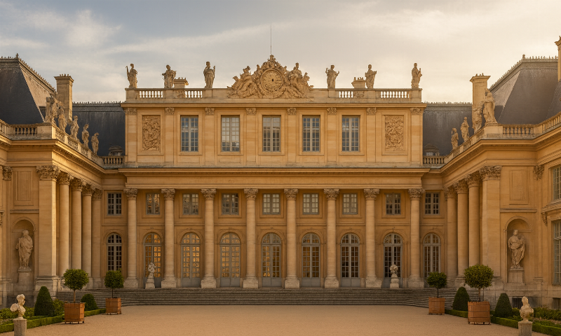 La colonnade du Louvre, un exemple emblématique du style classique en architecture française à Paris