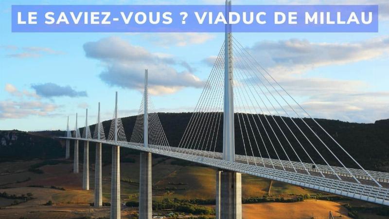 Le Viaduc de Millau, un chef d'œuvre d'ingénierie et d'architecture moderne français au-dessus de la vallée du Tarn