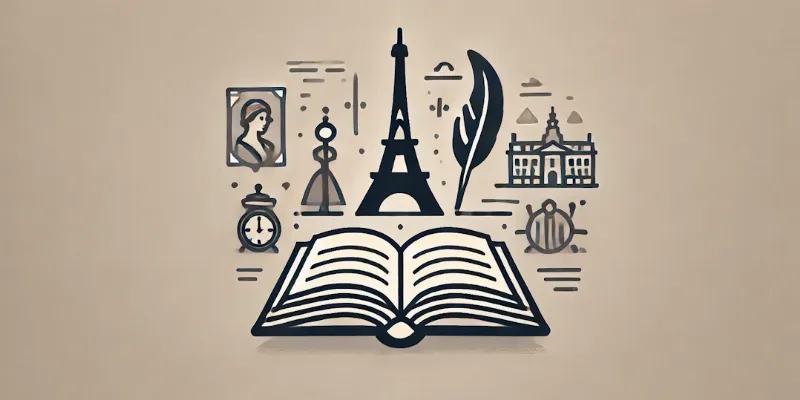 Un livre ouvert de Victor Hugo, symbolisant son héritage culturel et son statut d'écrivain majeur en France.