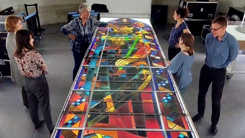 Vitraux Notre Dame Paris patrimoine culture art français