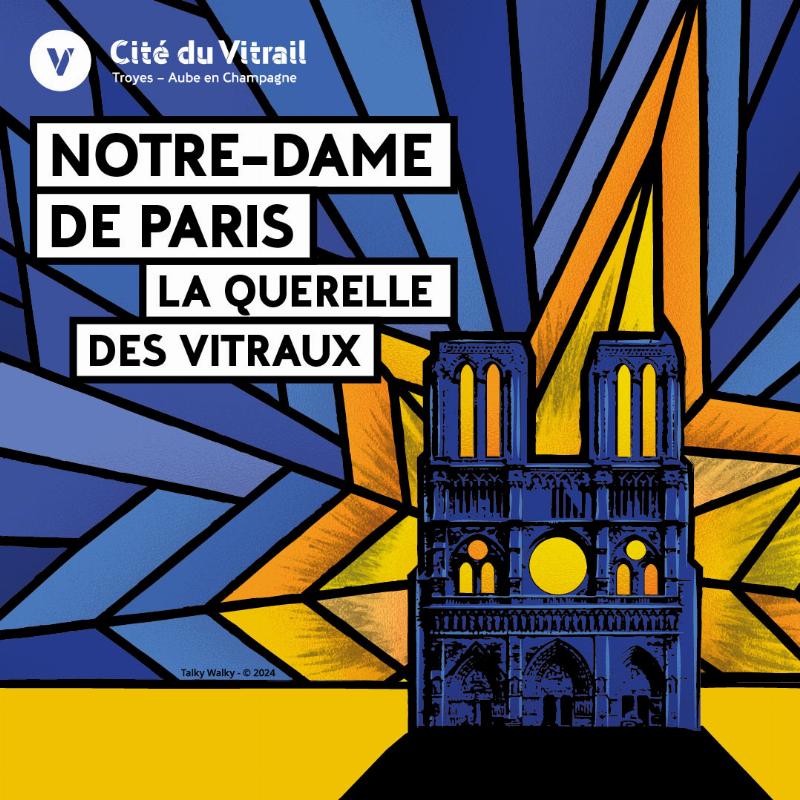 Vitraux Notre Dame Paris renouveau creation art moderne