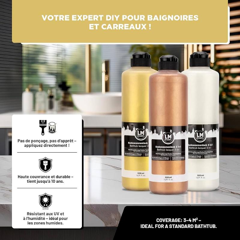 Application minutieuse de la bombe peinture bronze pour un rendu parfait